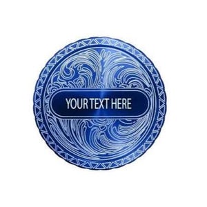 snuff can lids, tobacco can, engraved, custom, Diplidz™, Personalized Name Plate