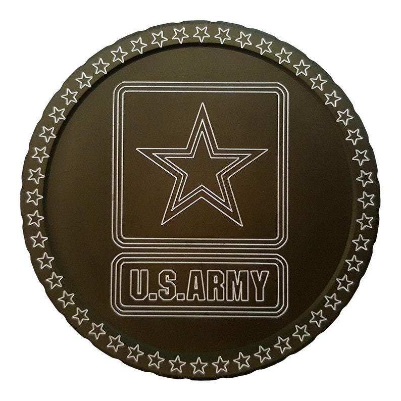 Snuff Can Lids, Tobacco Can, Engraved, Custom, Diplidz, US Army Etsy