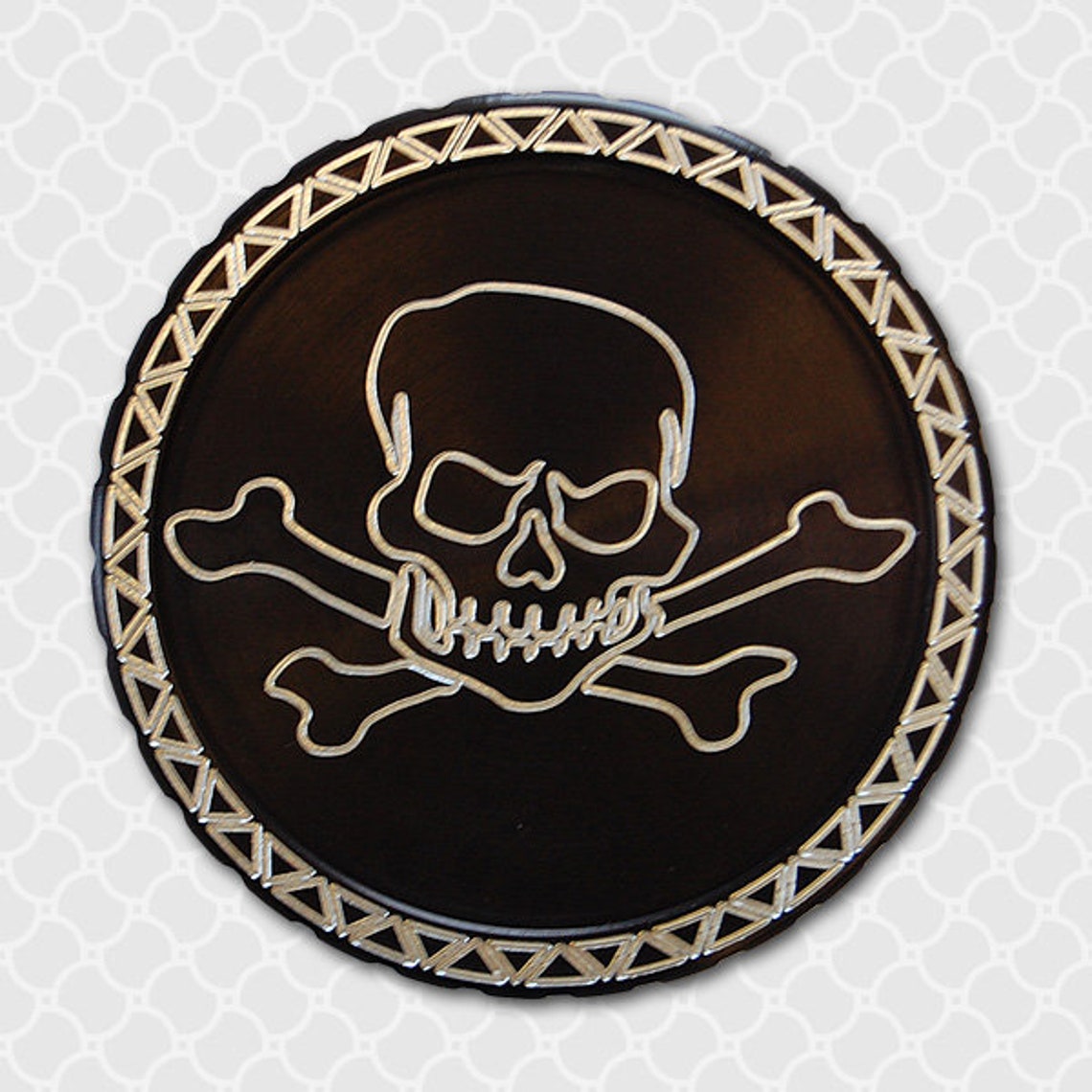 Snuff Can Lids Tobacco Can Engraved Custom Diplidz Skull Etsy