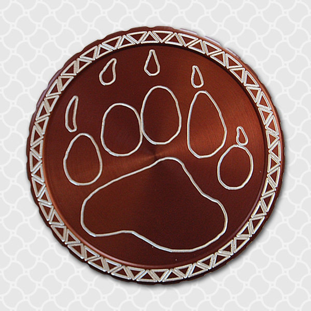 Snuff Can Lids Tobacco Can Engraved Custom Diplidz™ Bear Etsy