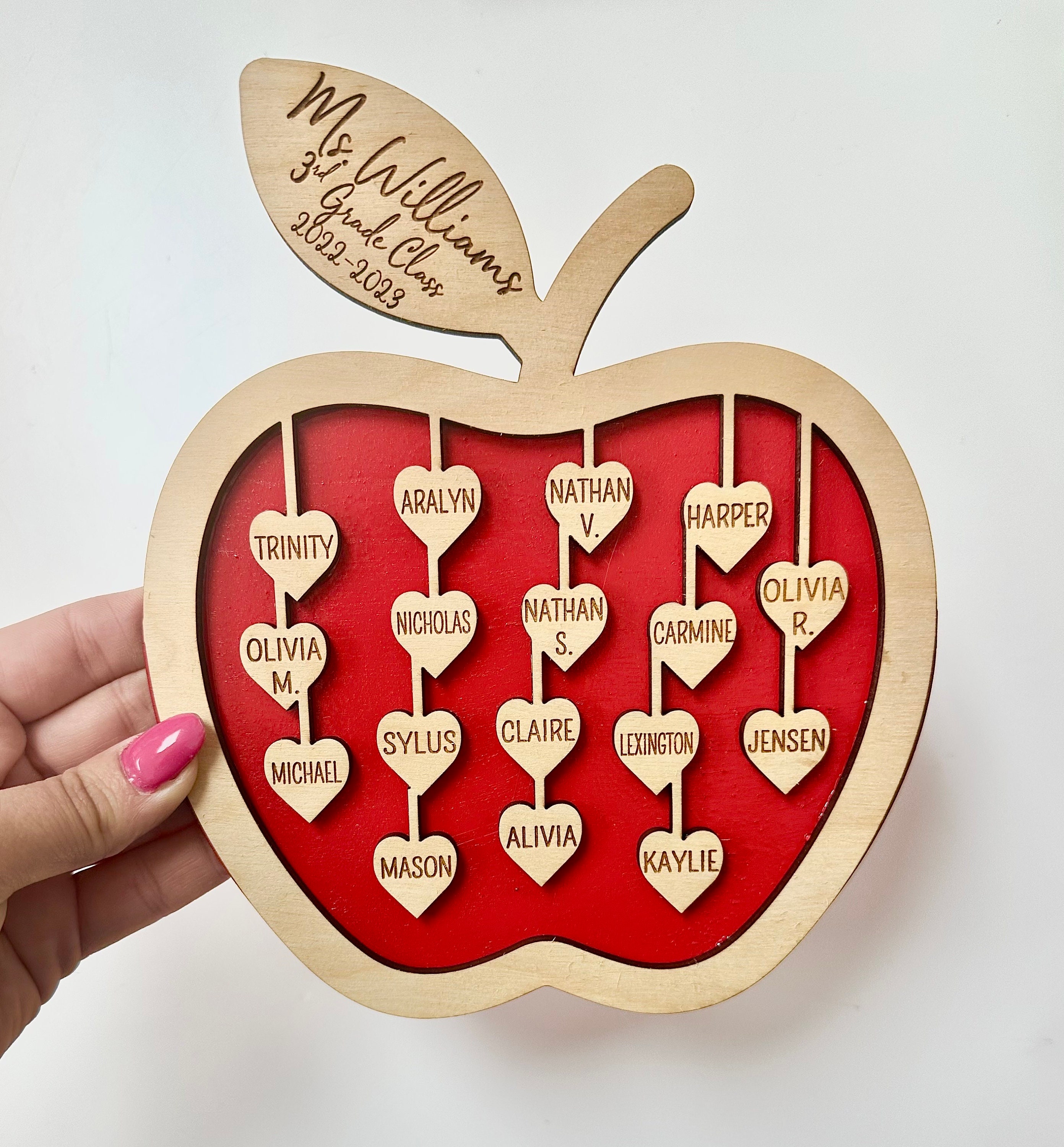 Classroom Teacher Gift| Apple Teacher Gift Sign | Teacher Gift | End of ...