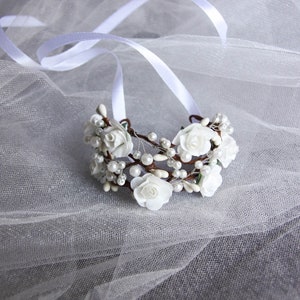 Wrist Corsage, Flower Girl Accessories, Wrist Corsage Bracelet, Flower Corsage, Flower Bracelet, Bridesmaid Wrist, Bridesmaid Gifts