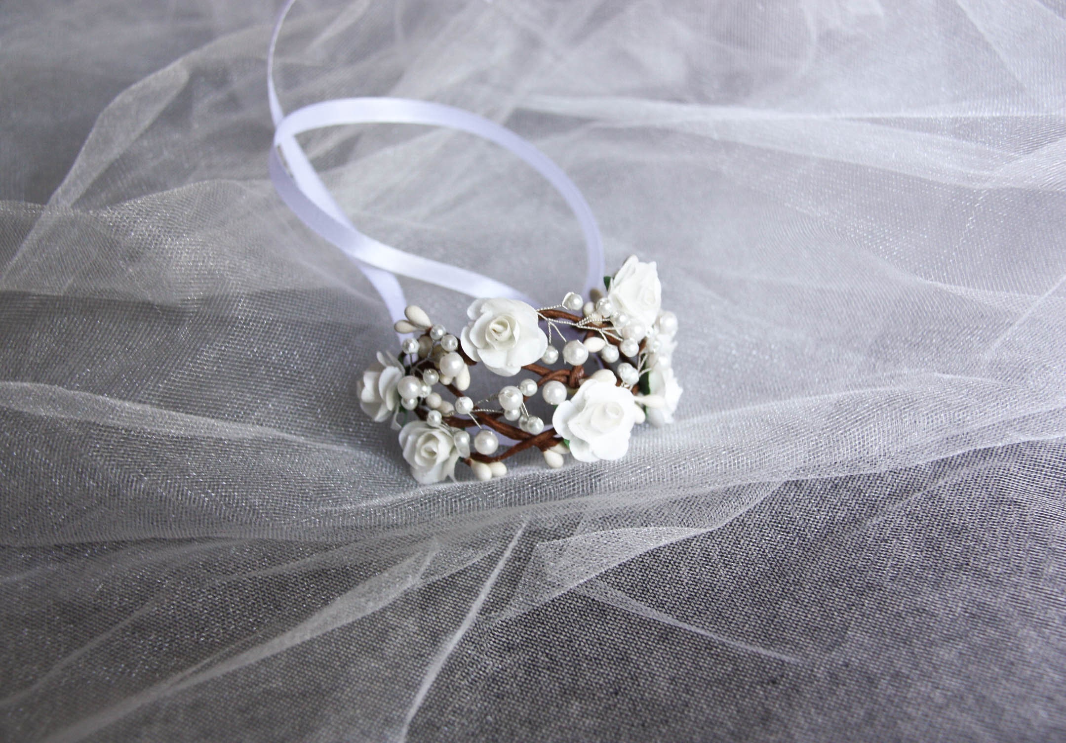 Wrist Corsage Flower Girl Accessories Wrist Corsage Etsy