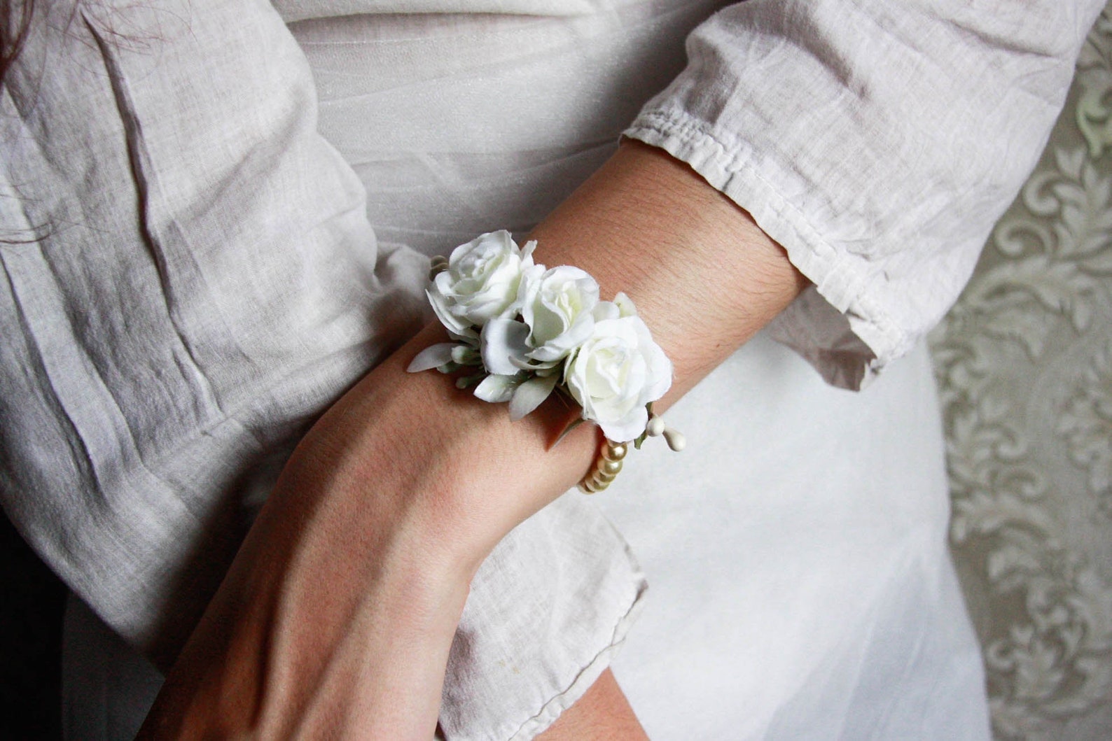 Wedding Jewelry Boho Jewellery Wedding Bracelet Bride Etsy