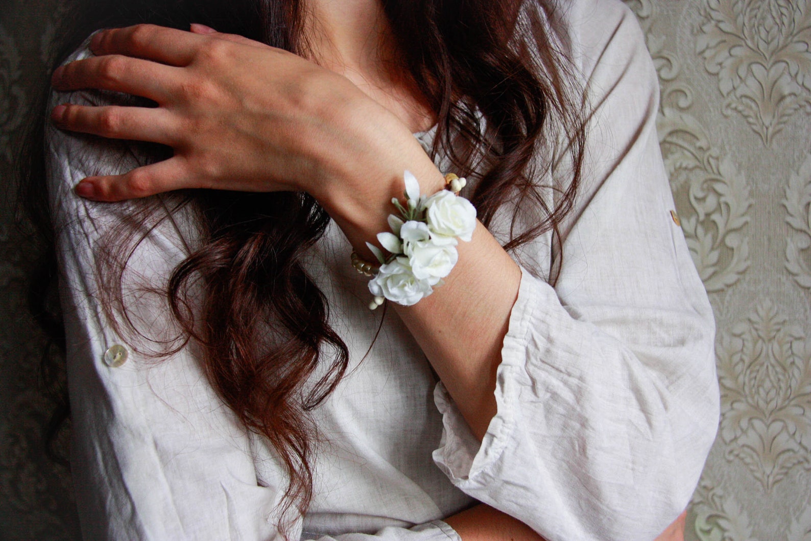 Wedding Jewelry Boho Jewellery Wedding Bracelet Bride Etsy