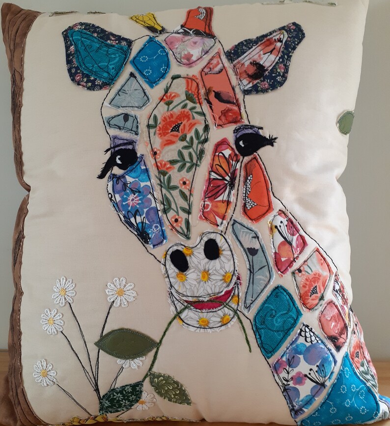 Raw Edge Applique Patterns: Giraffe, Owl, Donkey (PDF Digital Patterns ...