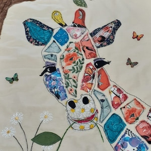 Ginas benutzerdefiniertes Bündel von drei Sparen Sie Geld Jill Giraffe Mumma Eule Dotty Esel Applikation Muster Einzigartiges Geschenk für den Handwerksliebhaber