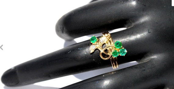 Most Beautiful Gem Grade Zambian Emerald Diamond … - image 3