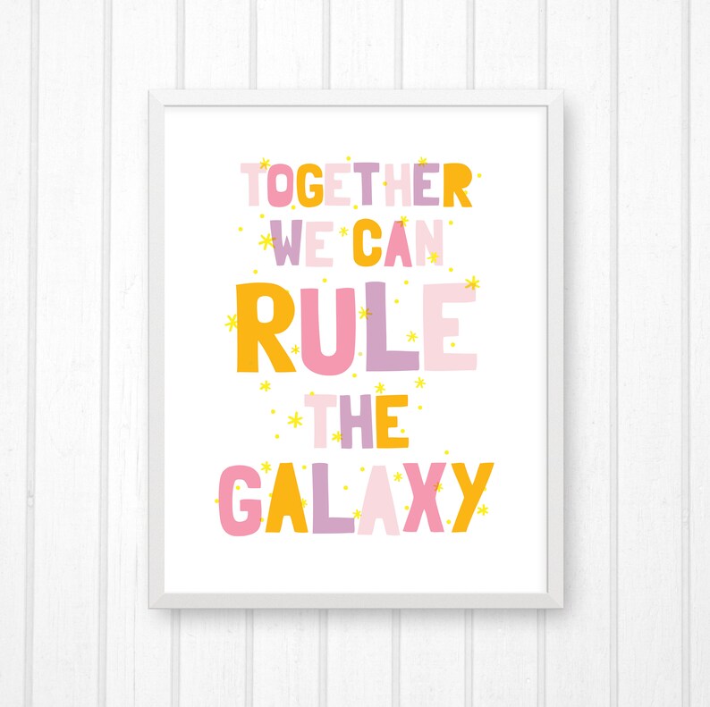 Together We Can Rule the Galaxy Star Wars Digital Download Etsy