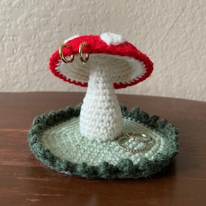 Mushroom Ring Holder Etsy