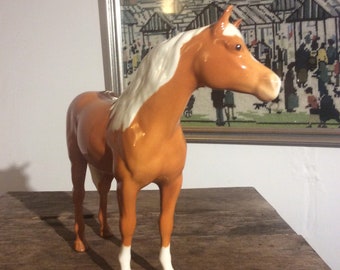 Beswick Arab Horse "Bahram"designed by Arthur Gredington in Palomino -Perfection!Model nos 1771