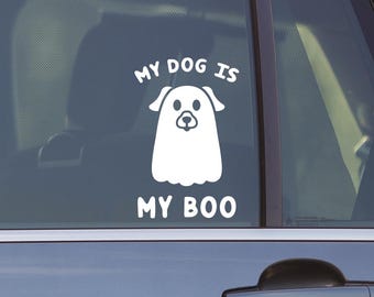 My Dog is My Boo Decal