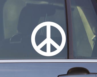 Peace Sign Decal