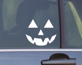 Jack-o'-lantern Smile Decal