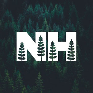 NH Lupines Decal