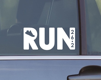 RUN 26.2 Decal