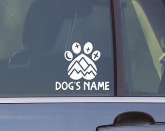 Custom 4 Pack: Mtn Paw Print