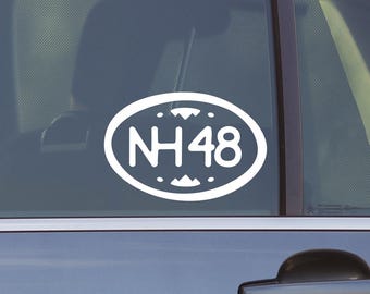 New Hampshire 48 4k Footers Decal