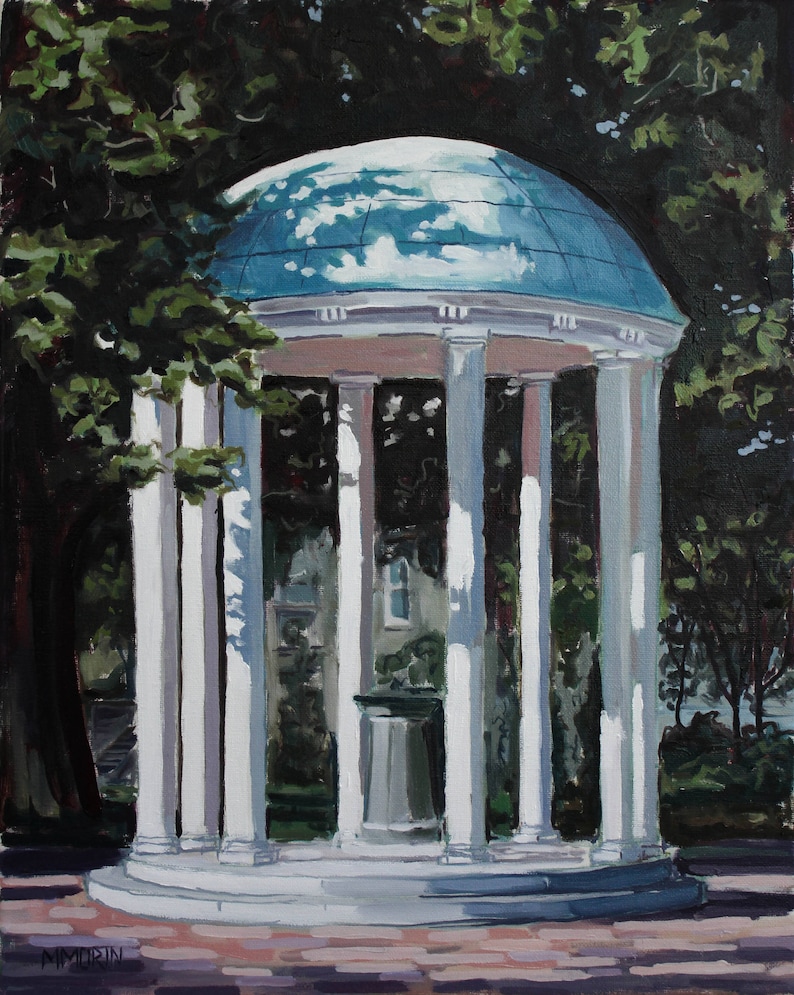 CHAPEL HILL OLD WELL - Irina Ushakova - Paintings & Prints, Landscapes
