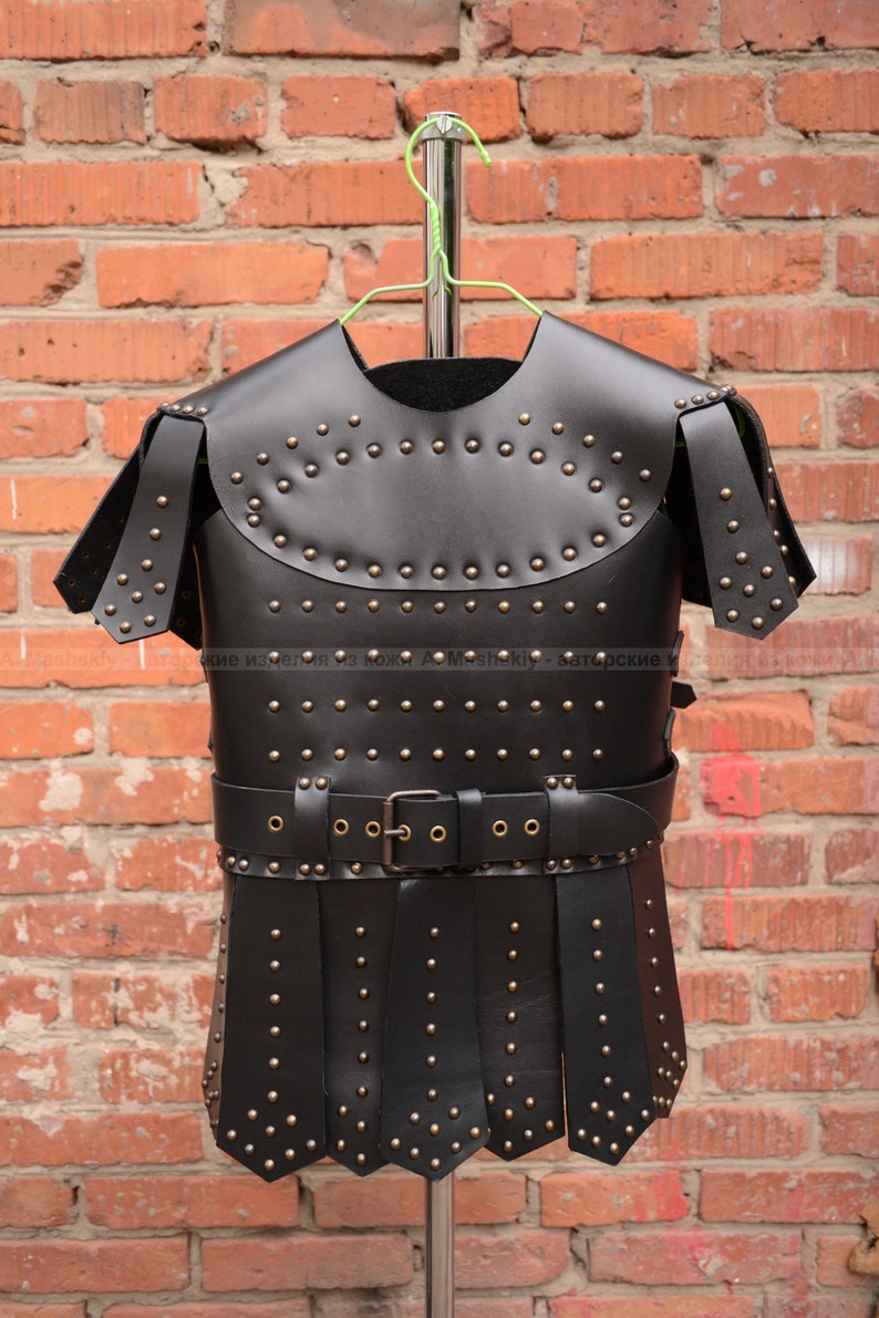 Armor Children Leather Medieval Kids Armor LARP Child warrior Etsy