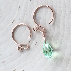 Handmade Copper Ear Wires: 20 Gauge, DIY Jewelry Supplies