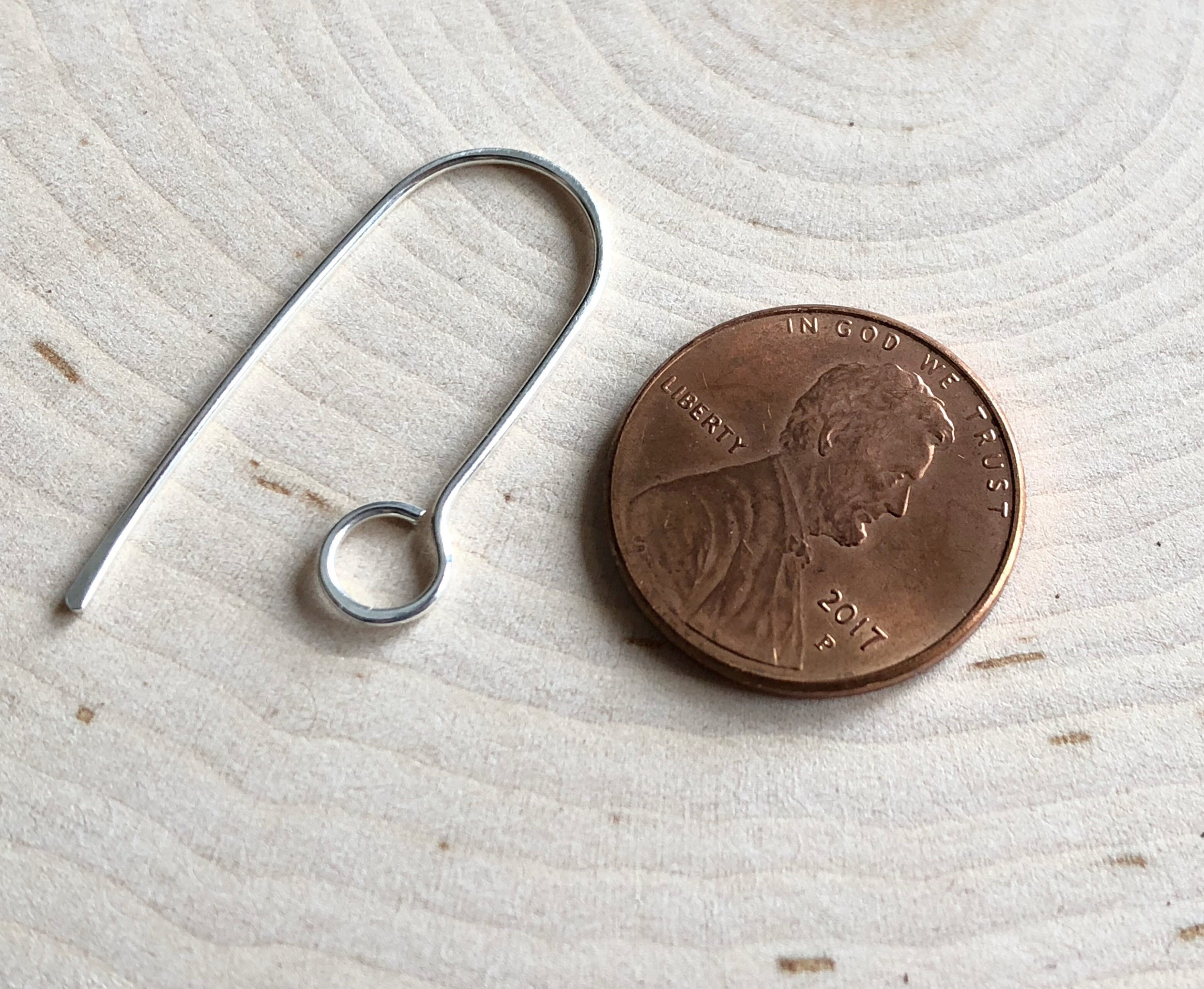 Sterling Silver Ear Wires 20 gauge Ear Wires Etsy