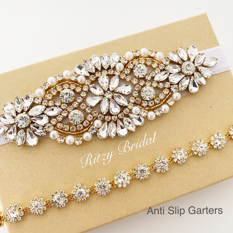 garters wedding garter gold gold garters pearl crystal garter garter belt bridal garter garters for wedding