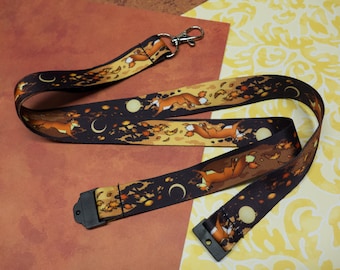 Fall Fox Lanyard