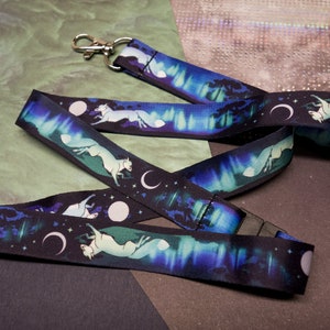 Winter Fox Lanyard