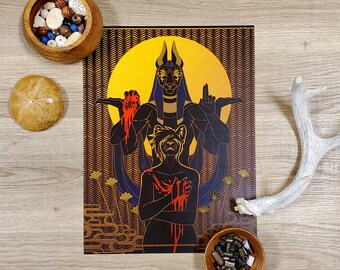 Metallic Print: 'Amduat'