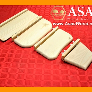 Chinchilla ledge set x 4, made by AsasWood