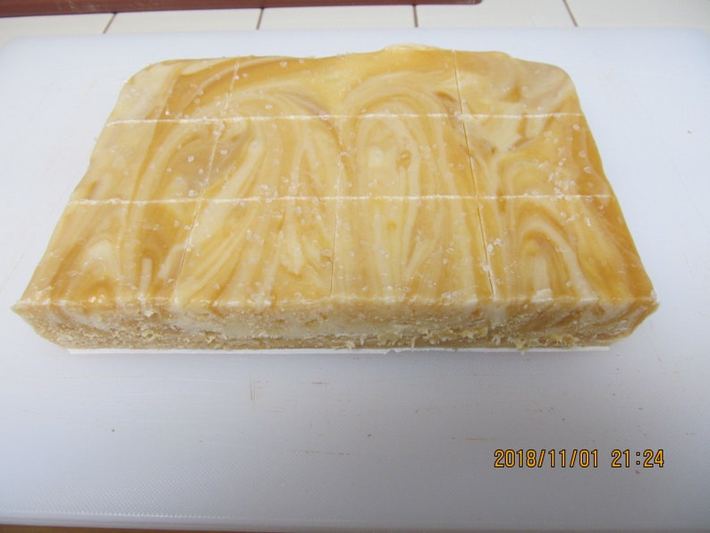 Salted Caramel Homemade Butter and Cream Fudge 1 Pound Etsy