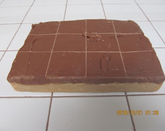 Manteiga de amendoim, chocolate, manteiga caseira e calda de creme, 1 libra