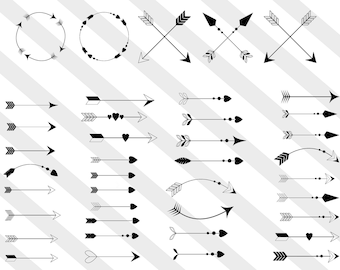 Download Curved Arrow Etsy