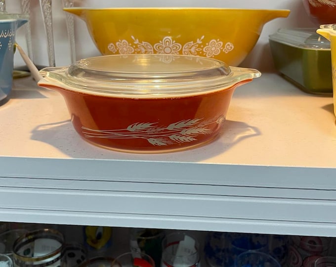 Pyrex Harvest Wheat 500 ML casserole (#471)