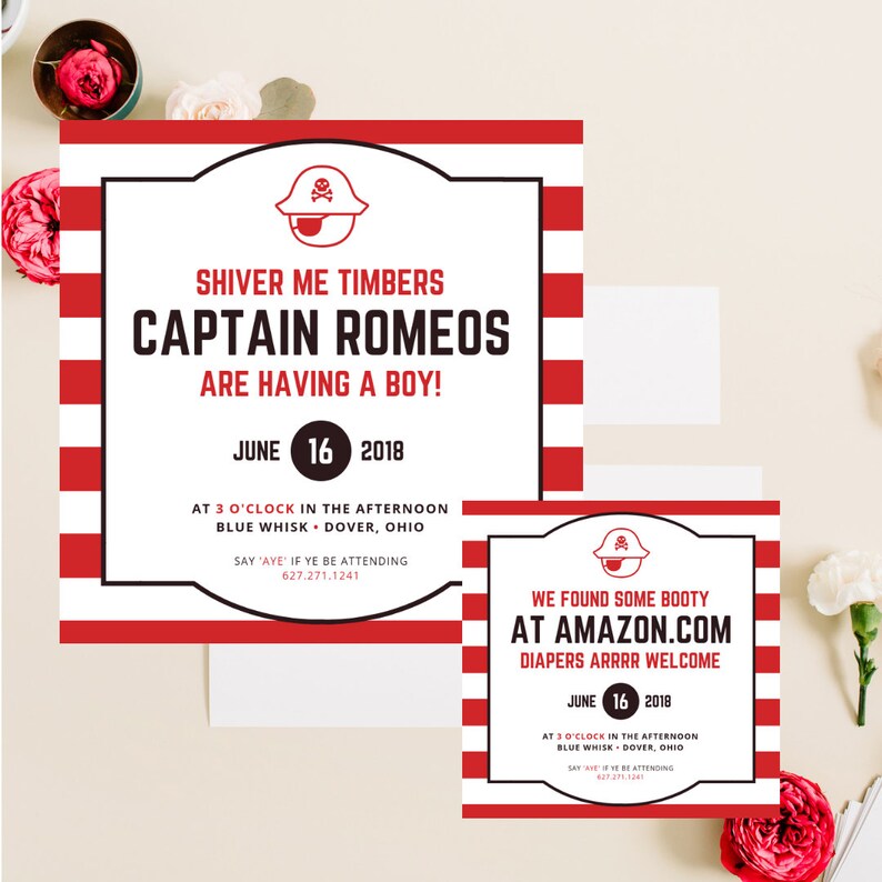 Pirate Theme Baby Shower Invitation Nautical Couples Shower Etsy Pirate Theme Baby Shower Invitation Nautical Couples Shower Etsy