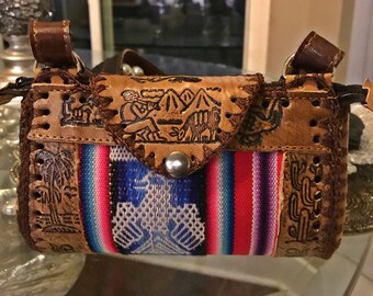 African handbag imported from Freetown, Sierra Leone. Size Extra Small (6.5"x 2"x4.5") by:SierraLbags