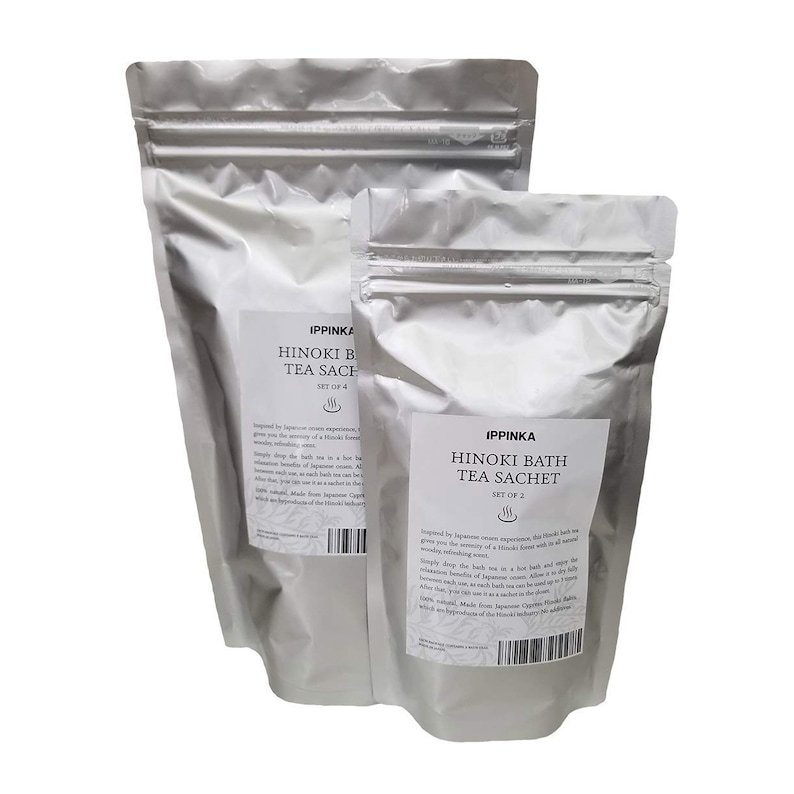Japanese Hinoki Spa Bathtub Tea, Set of 4 - Etsy