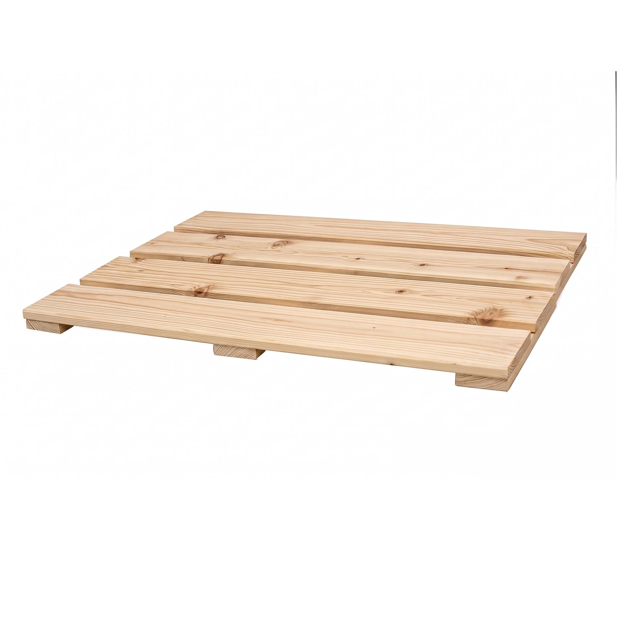 Hinoki Wood Shower and Bath Mat, Medium - Sustainable Wabi-Sabi Design, Crafted from Japanese Cypress Wood, Unique Natural Character