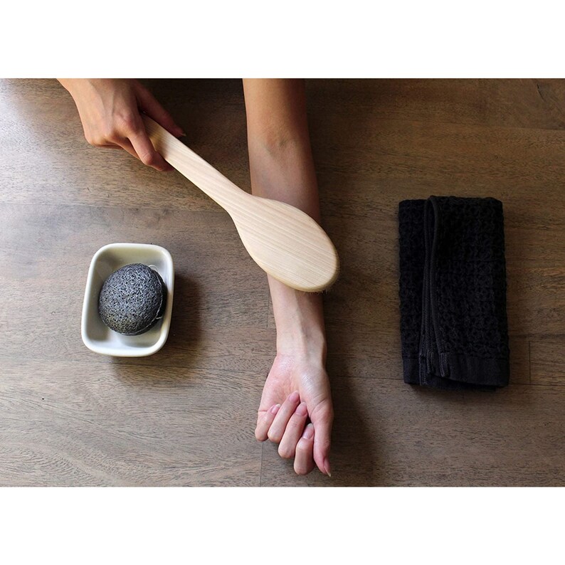 Japanese Body Brush for Bath or Dry Brushing Exfoliation Etsy