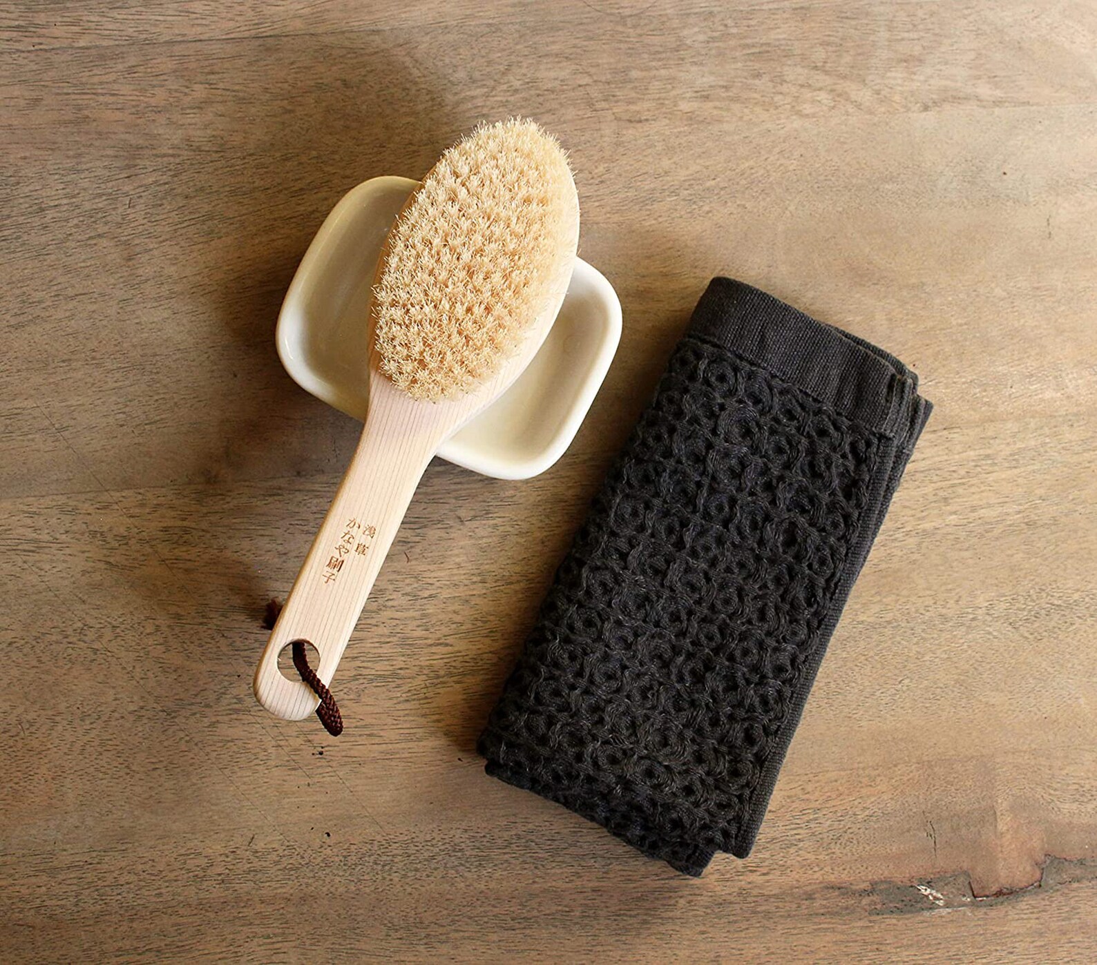 Japanese Body Brush for Bath or Dry Brushing Exfoliation Etsy