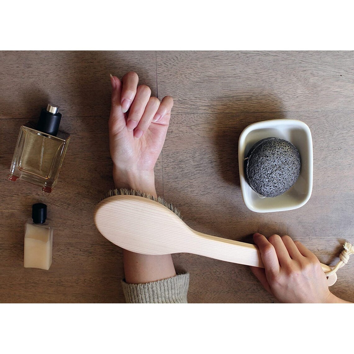 Japanese Body Brush for Bath or Dry Brushing Exfoliation Etsy
