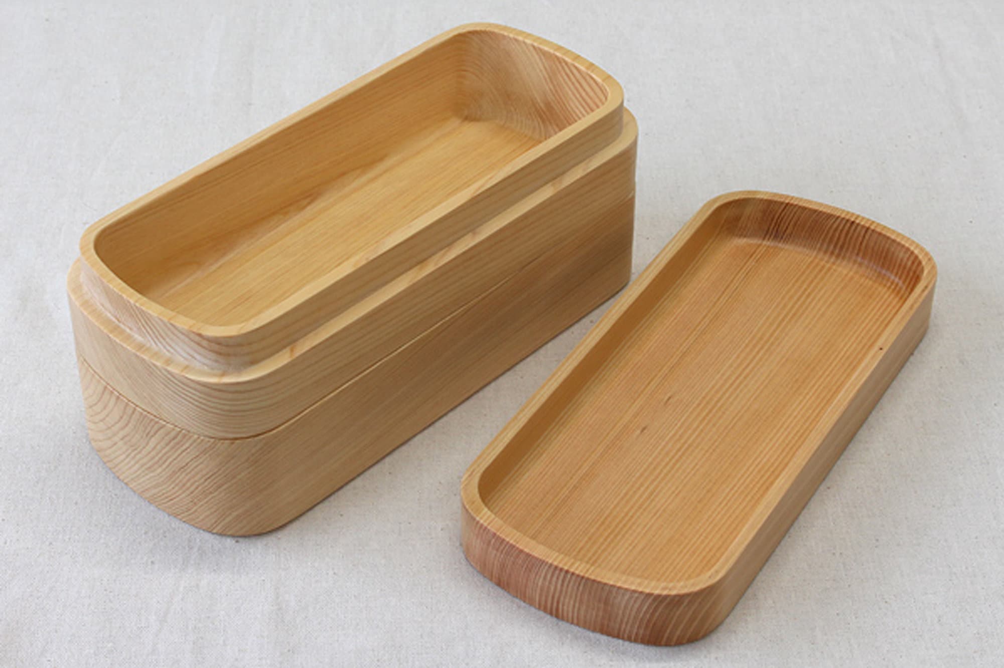 Traditional Japanese Bento Box Carved From One Piece of Etsy Canada