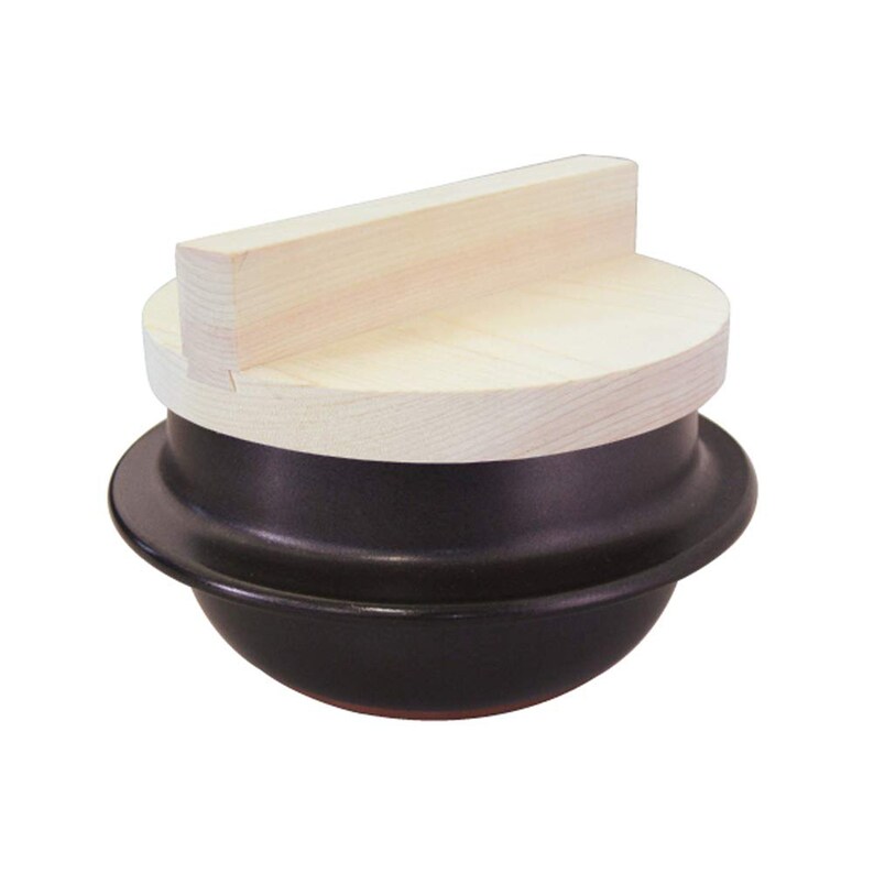 Japanese Rice Cooker Donabe 1 Go Clay Pot Etsy