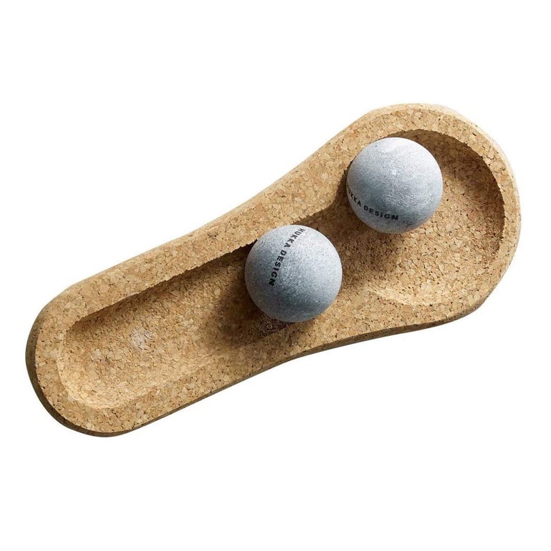 Foot Reflexology Kit 100 Natural Finnish Carelian Soapstone Etsy