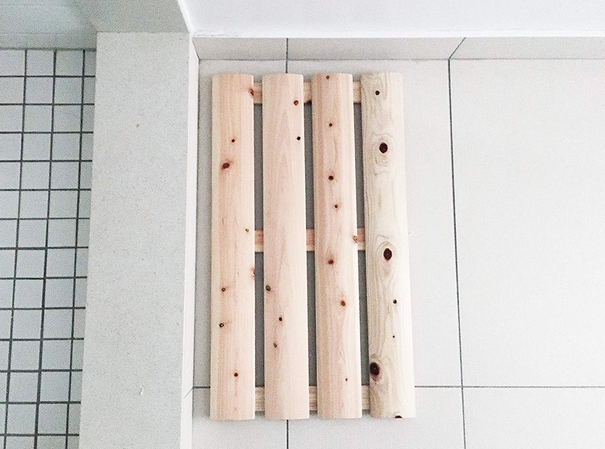 Hinoki Wood Bath Mat, 24 X 14 In, Made in Japan - Etsy Canada