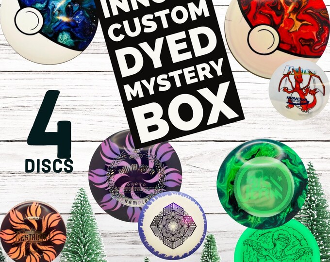 Innova Discs Custom Dyed Mystery Box- Small (4Discs)