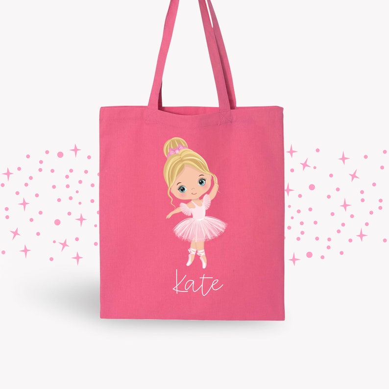 Black Ballerina Drawstring Ballet Bag main image 1