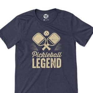 pickleball player shirt funny pickleball legend tshirt for dad grandpa husband mom pickleball players gift fathers day birthday mothers day