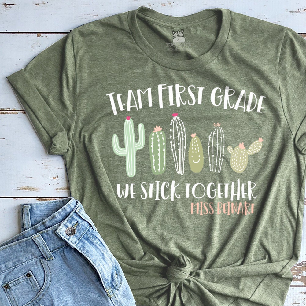 cactus teacher shirt